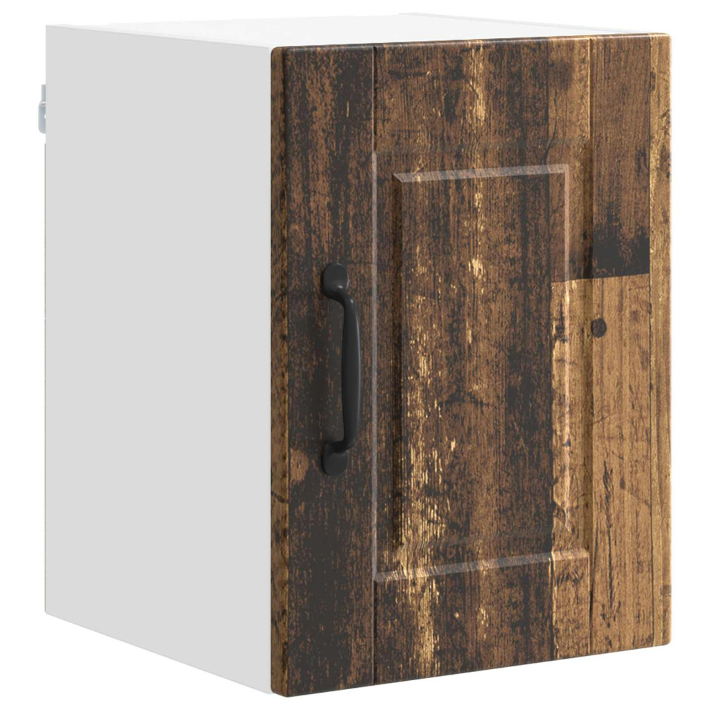 Konyhaszekrény polcokkal 2 pcs Öreg fa 30 x 31 x 40 cm Faanyag