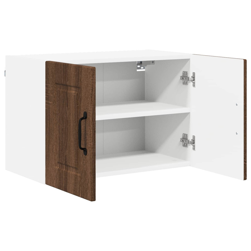 Konyhaszekrény 2 pcs Barna Tölgy 60 x 31 x 40 cm Faanyag