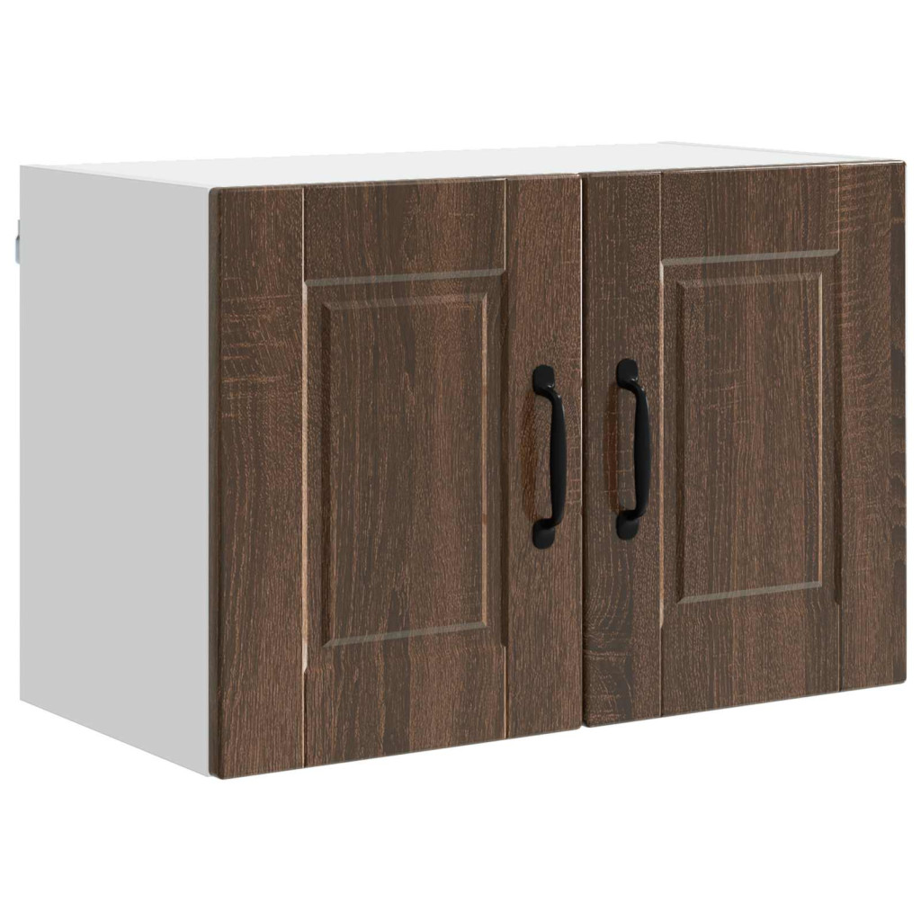 Konyhaszekrény 2 pcs Barna Tölgy 60 x 31 x 40 cm Faanyag