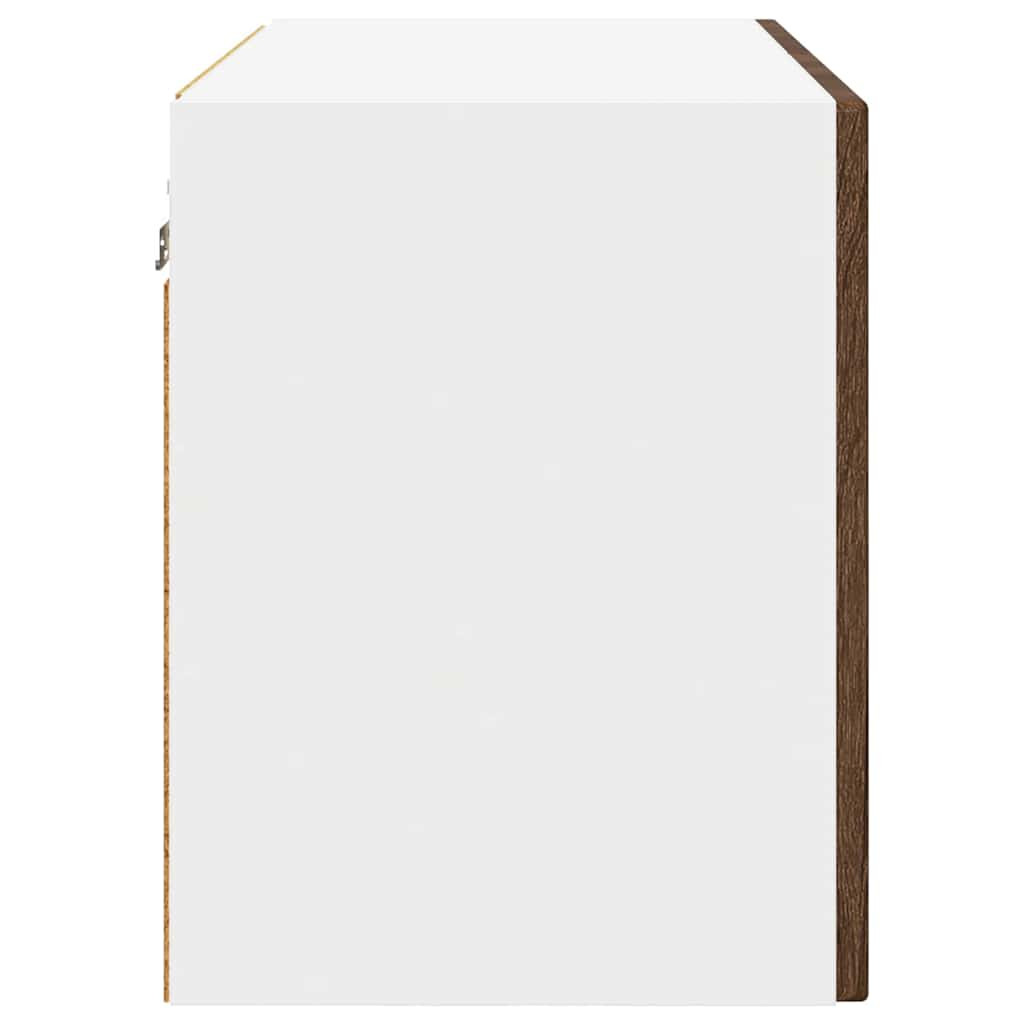 Konyhaszekrény 2 pcs Barna Tölgy 60 x 31 x 40 cm Faanyag
