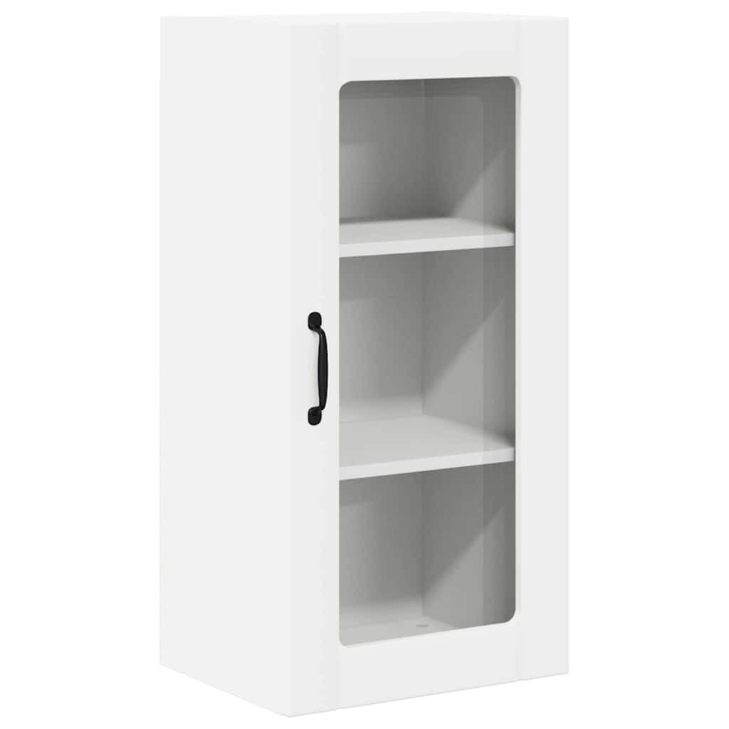 Konyhaszekrény polcokkal 2 pcs Fehér 40 x 31 x 80 cm Faanyag