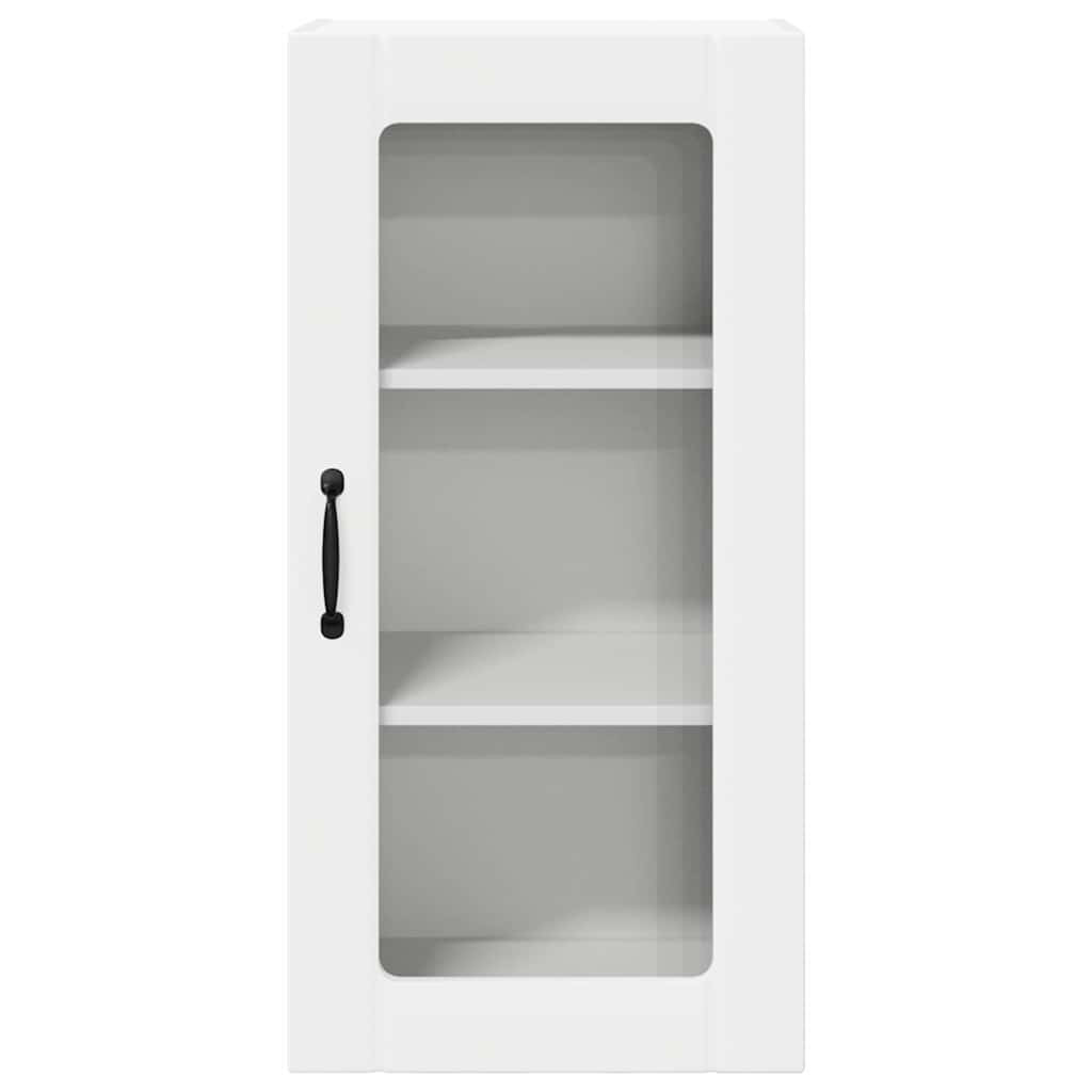 Konyhaszekrény polcokkal 2 pcs Fehér 40 x 31 x 80 cm Faanyag