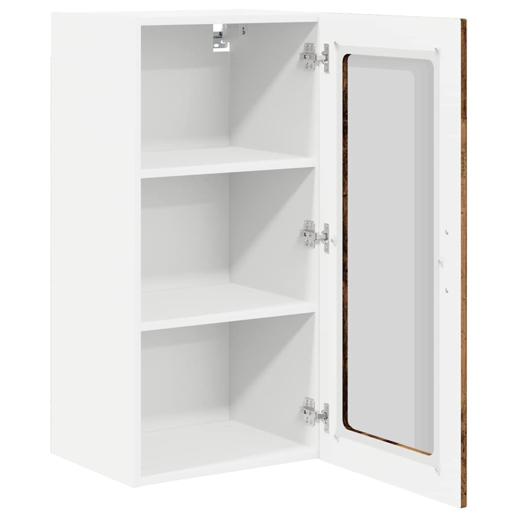 Konyhaszekrény polcokkal Öreg fa 40 x 31 x 80 cm Faanyag