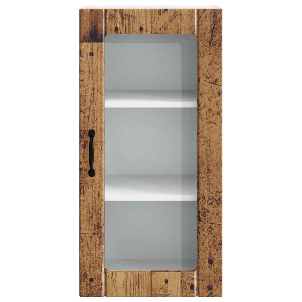 Konyhaszekrény polcokkal Öreg fa 40 x 31 x 80 cm Faanyag
