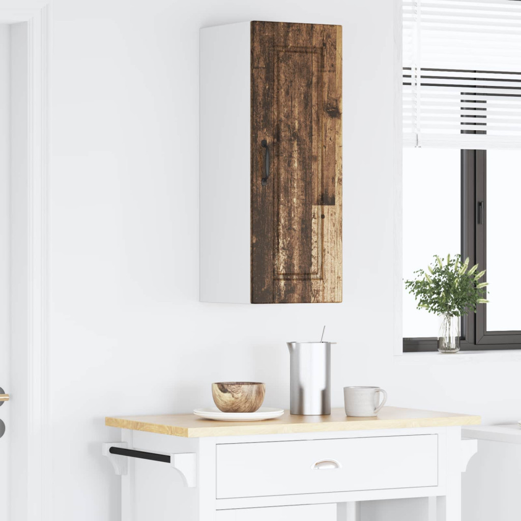 Konyhaszekrény polcokkal Öreg fa 30 x 31 x 80 cm Faanyag