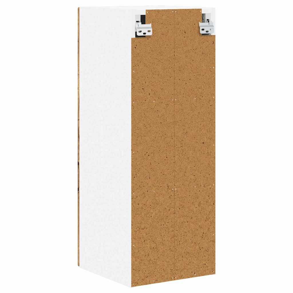 Konyhaszekrény polcokkal 2 pcs Öreg fa 30 x 31 x 80 cm Faanyag