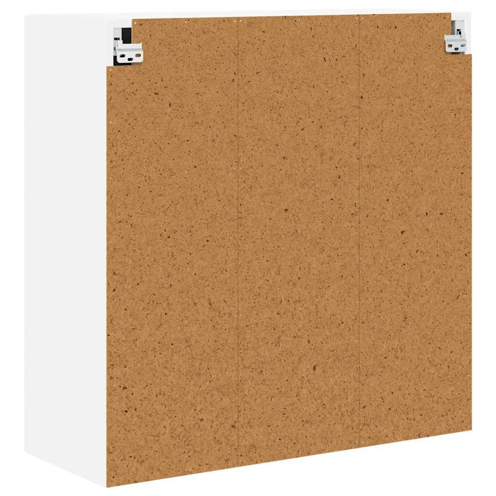 Konyhaszekrény polcokkal ajtóval Fehér 80 x 31 x 80 cm Faanyag