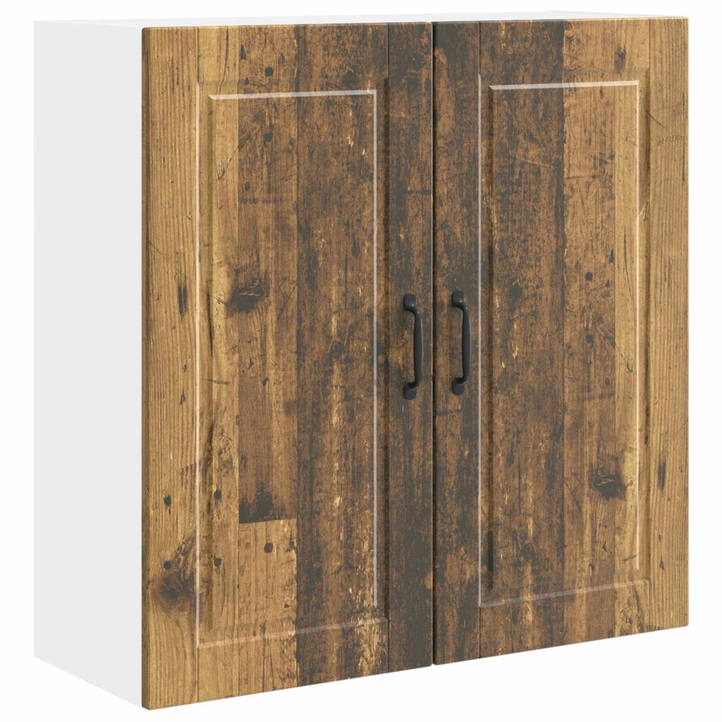 Konyhaszekrény polcokkal Öreg fa 80 x 31 x 80 cm Faanyag