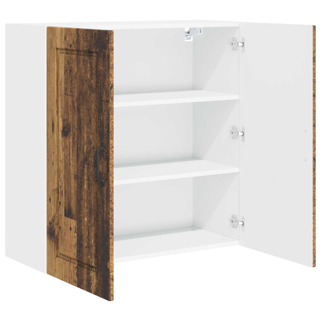 Konyhaszekrény polcokkal Öreg fa 80 x 31 x 80 cm Faanyag