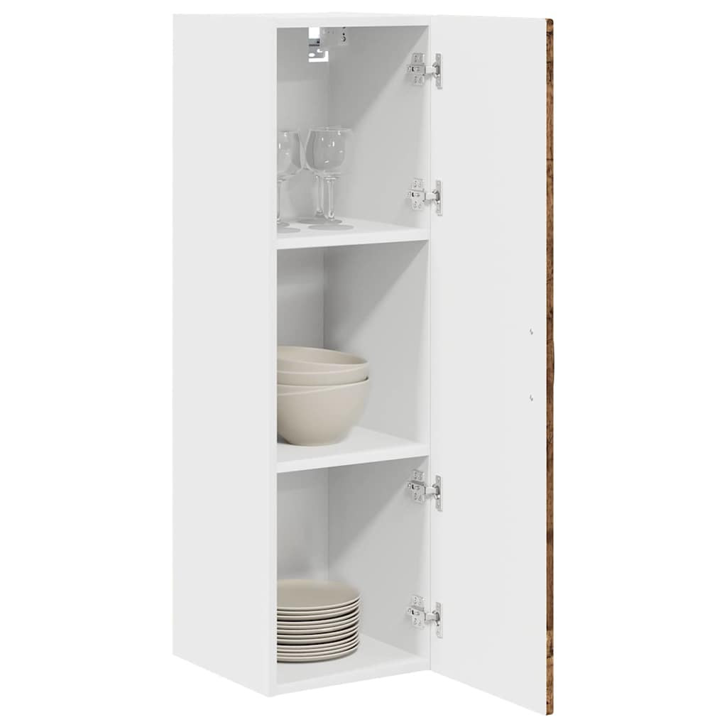 Konyhaszekrény polcokkal Öreg fa 30 x 31 x 100 cm Faanyag