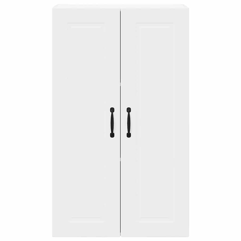 Konyhaszekrény polcokkal ajtóval Fehér 60 x 31 x 100 cm Faanyag