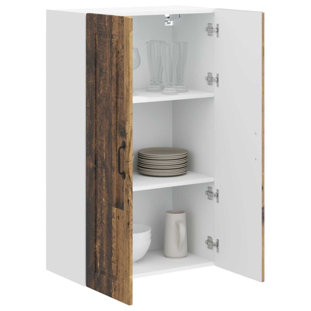 Konyhaszekrény polcokkal Öreg fa 60 x 31 x 100 cm Faanyag