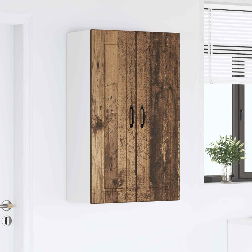 Konyhaszekrény polcokkal Öreg fa 60 x 31 x 100 cm Faanyag