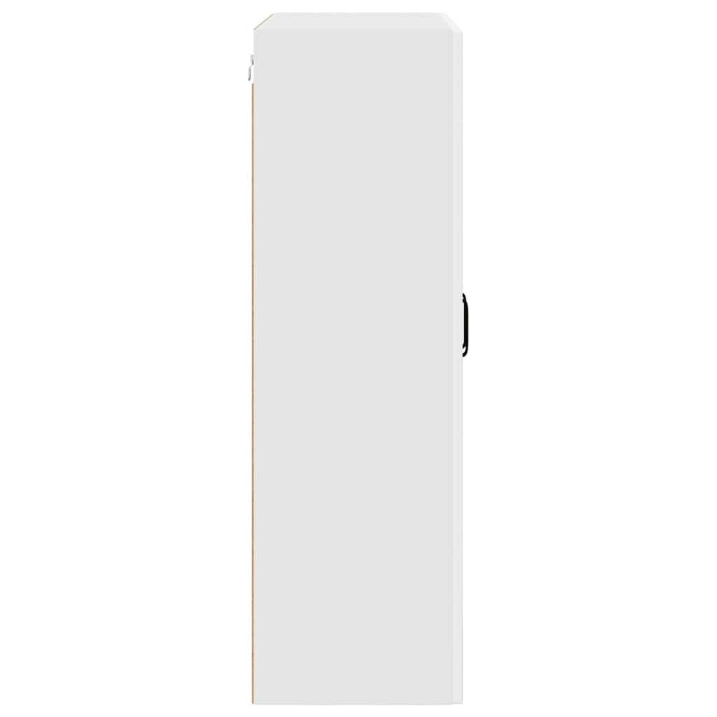 Konyhaszekrény polcokkal ajtóval Fehér 80 x 31 x 100 cm Faanyag