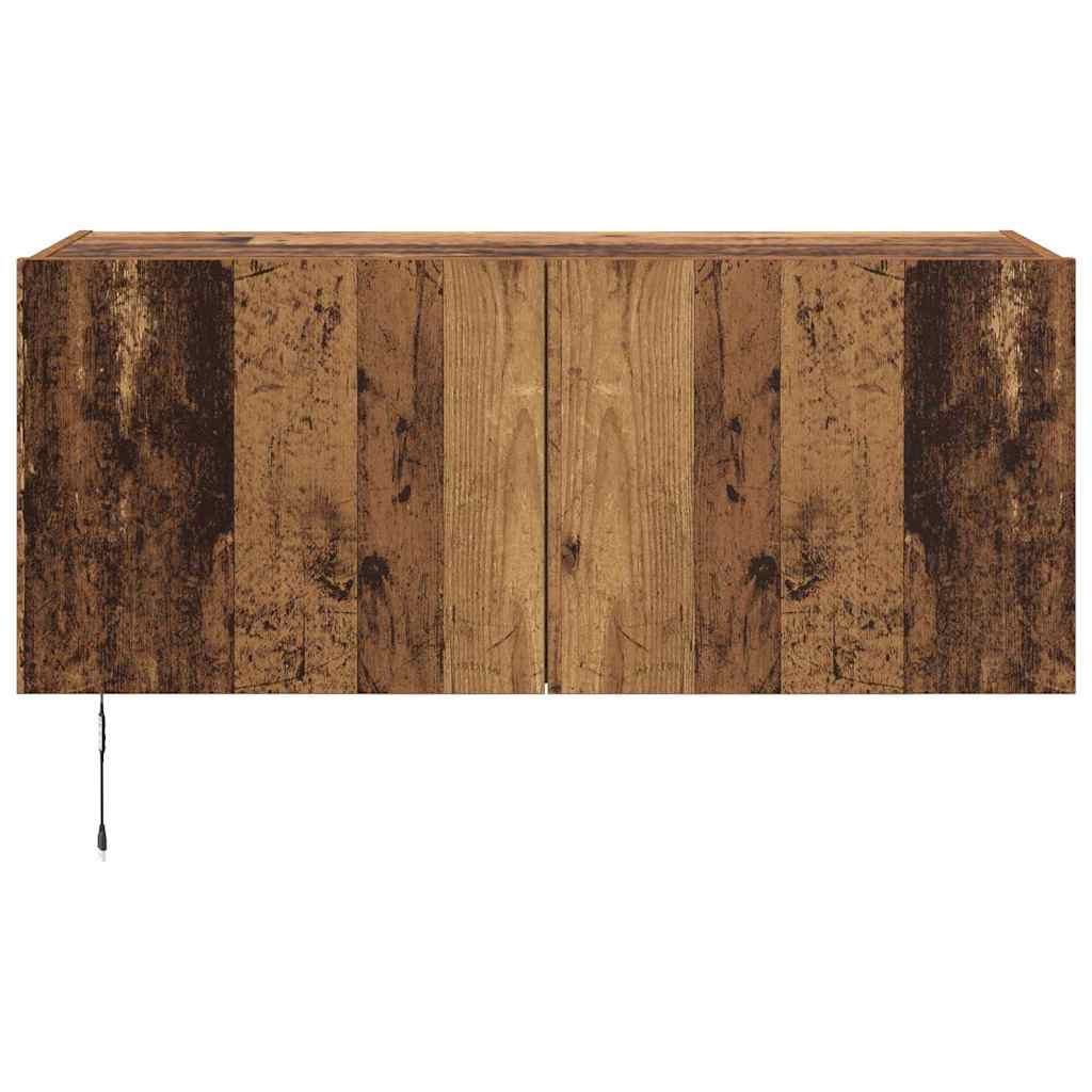 TV Fali Szekrény Öreg fa 100 x 35 x 41 cm Faanyag