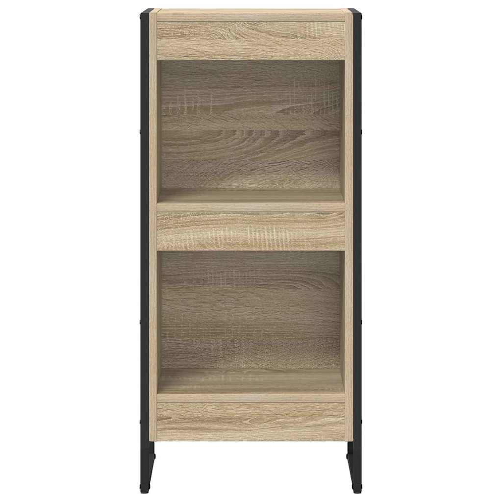 Könyvespolc Sonoma 80 x 30 x 155 cm Faanyag