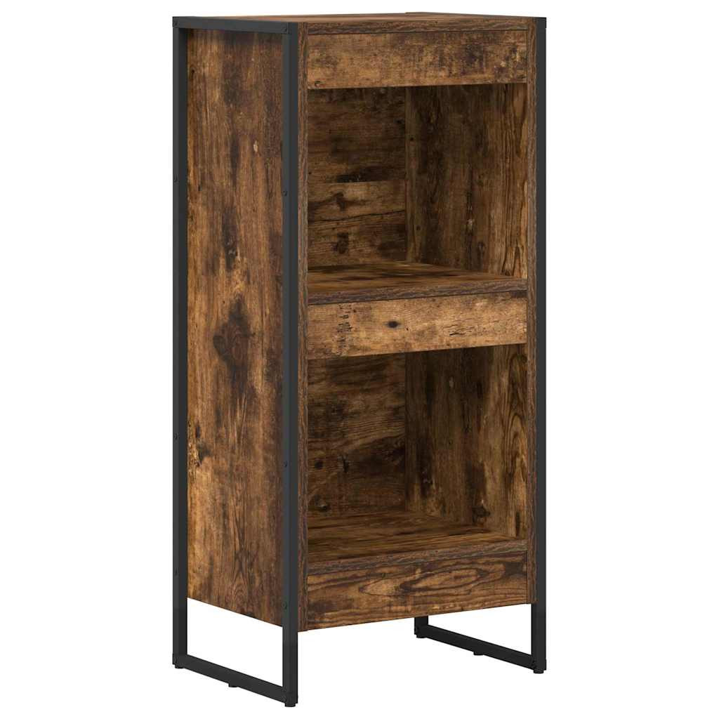 Könyvespolc Füstös tölgy 80 x 30 x 155 cm Faanyag