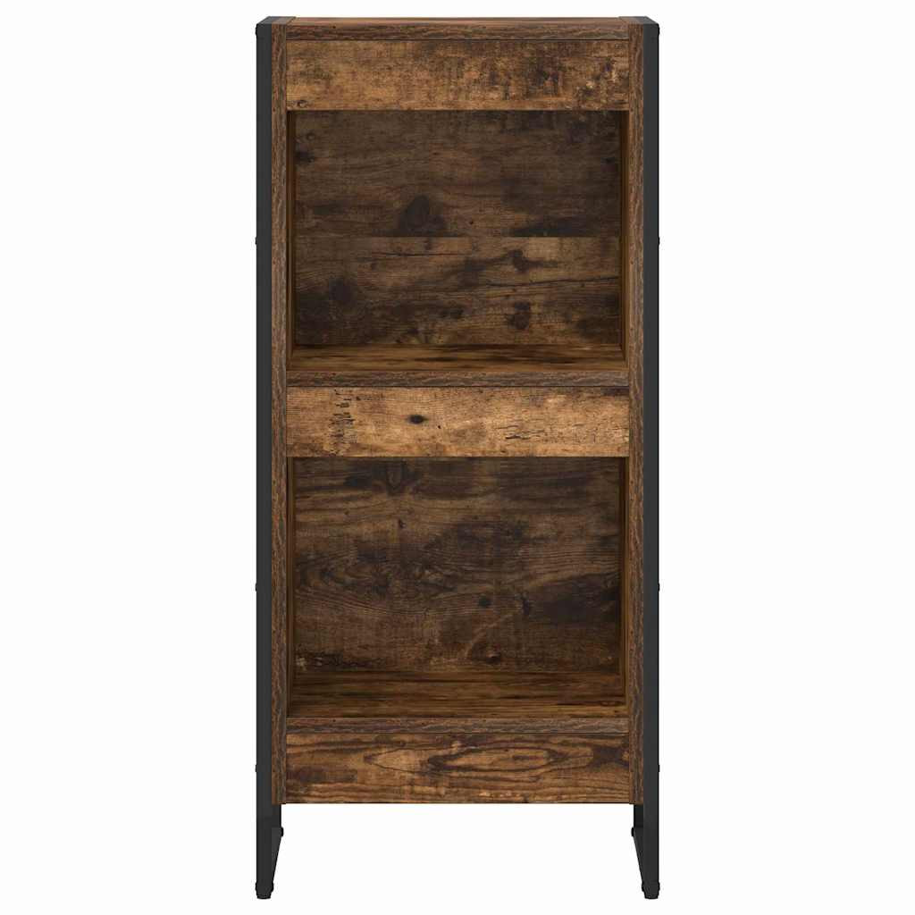 Könyvespolc Füstös tölgy 80 x 30 x 155 cm Faanyag