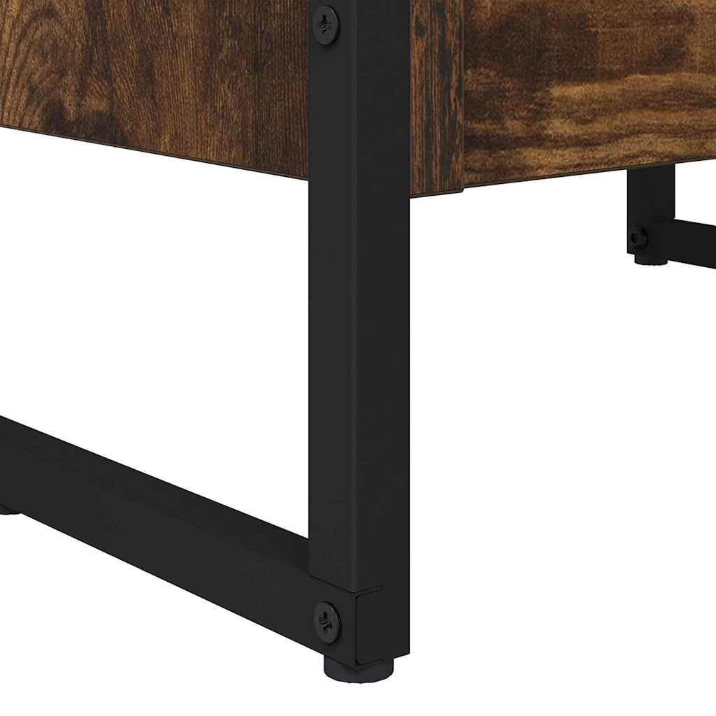 Könyvespolc Füstös tölgy 80 x 30 x 155 cm Faanyag
