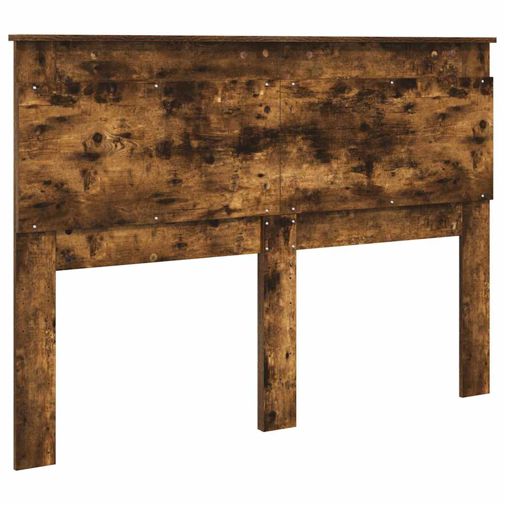 Fejtámla fejtámlával Szürke Sonoma 140 cm Faanyag