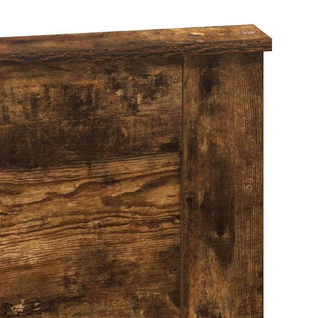 Fejtámla fejtámlával Szürke Sonoma 140 cm Faanyag