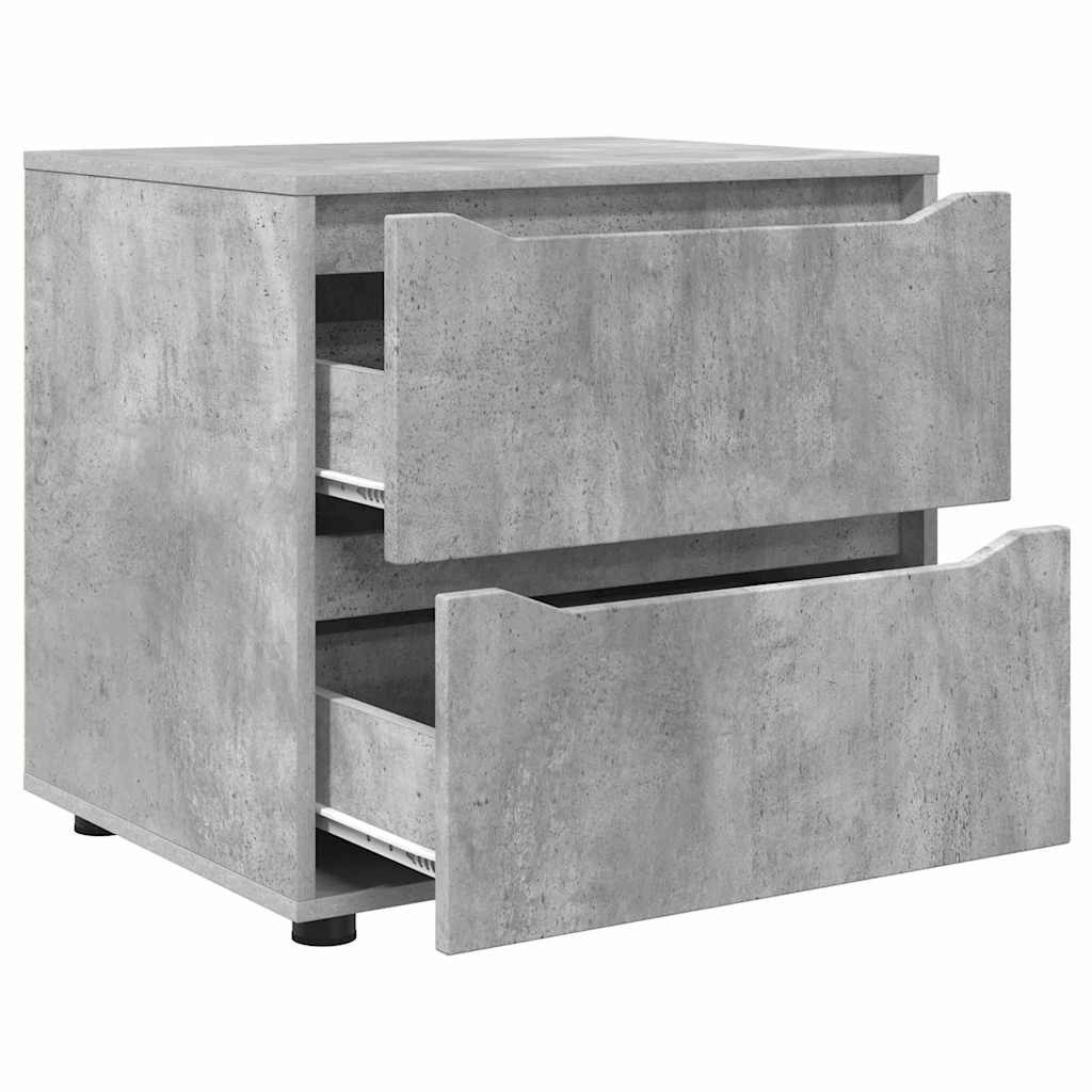 Tárolószekrény Beton Szürke 60 x 48 x 57 cm Faanyag