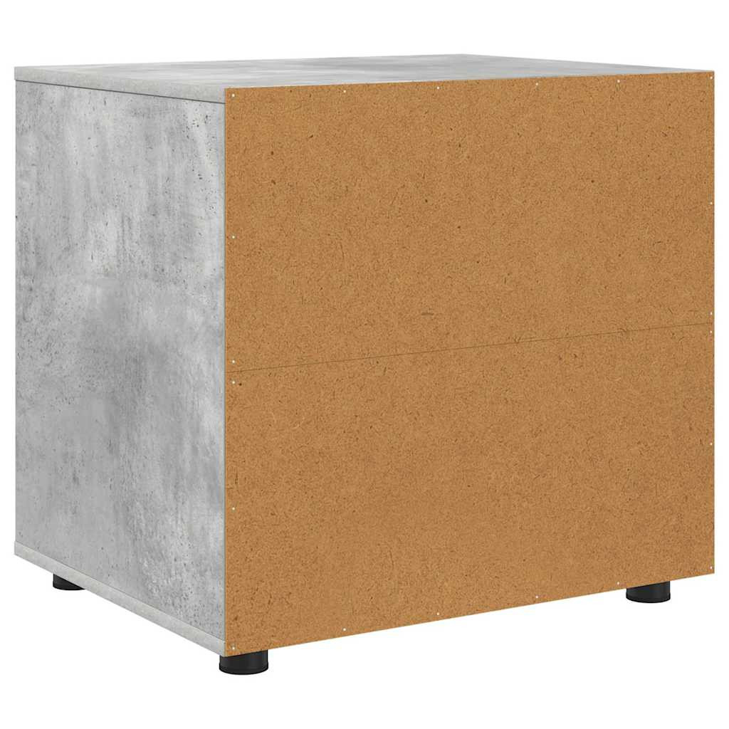Tárolószekrény Beton Szürke 60 x 48 x 57 cm Faanyag