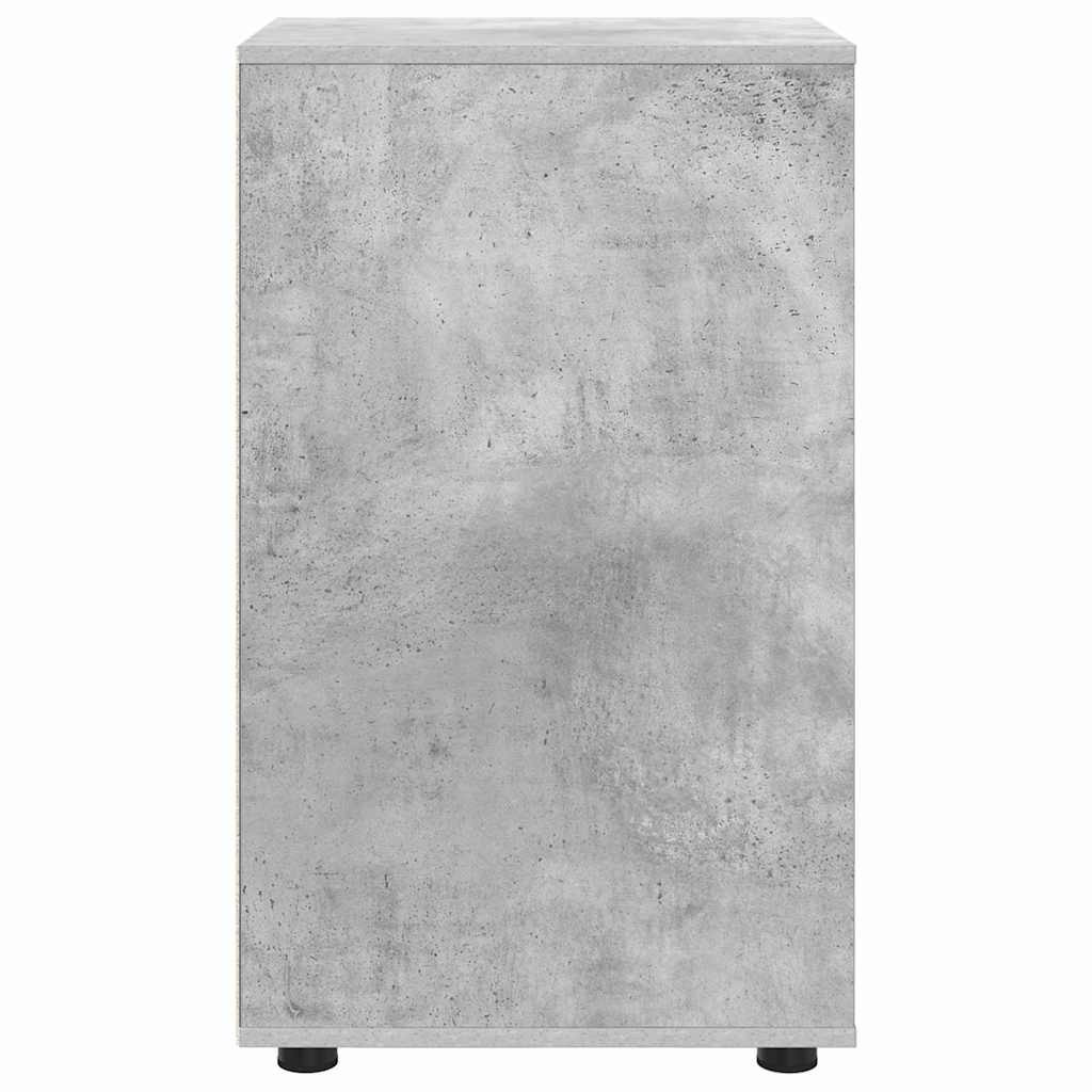 Tárolószekrény Beton Szürke 40 x 48 x 81 cm Faanyag