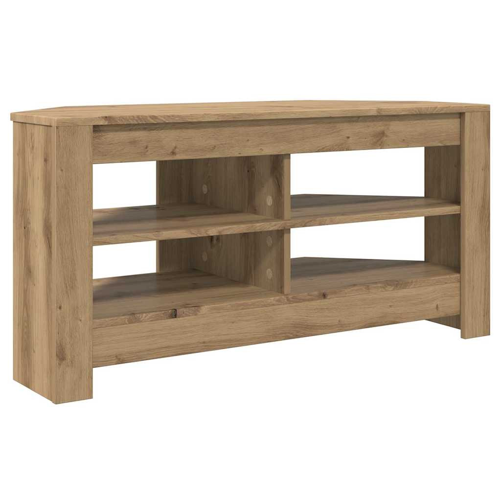 SarokTVSzekrény Öreg fa 102 x 40,5 x 45 cm Faanyag