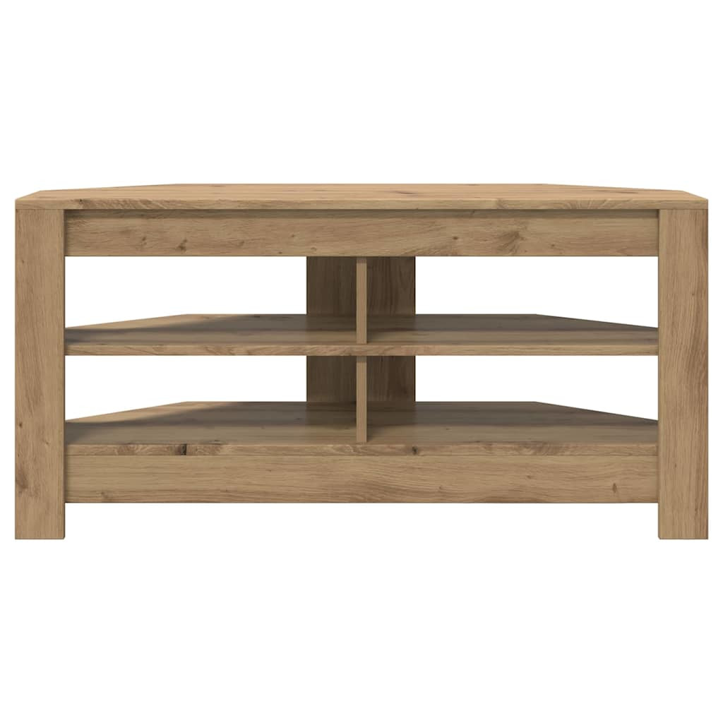 SarokTVSzekrény Öreg fa 102 x 40,5 x 45 cm Faanyag