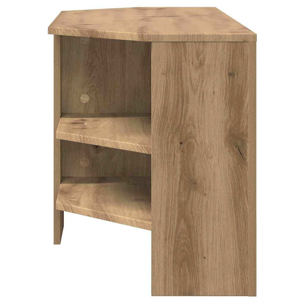 SarokTVSzekrény Öreg fa 102 x 40,5 x 45 cm Faanyag