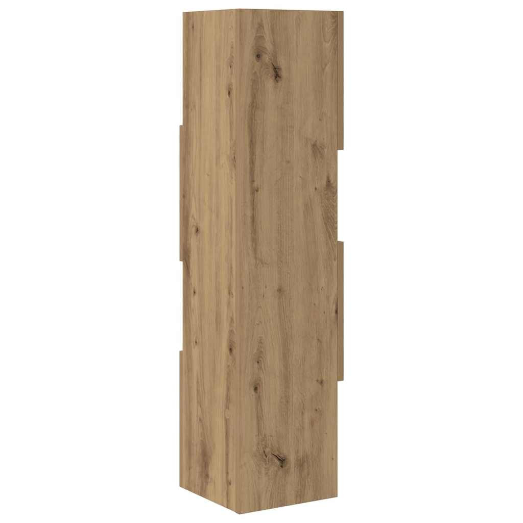 Sarokszekrény Artisan tölgy 25,5x25x102cm Faanyag