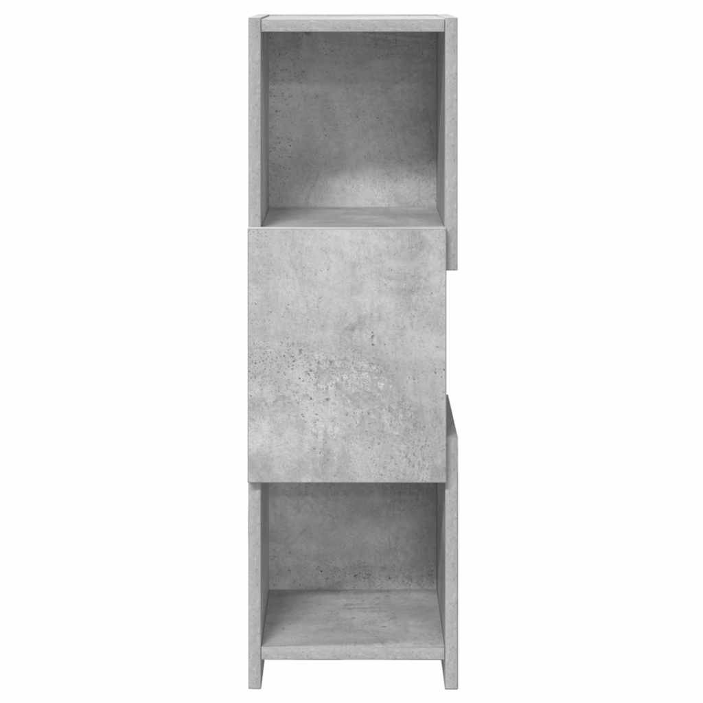 Sarokszekrény Beton Szürke 25,5x25x80cm Faanyag
