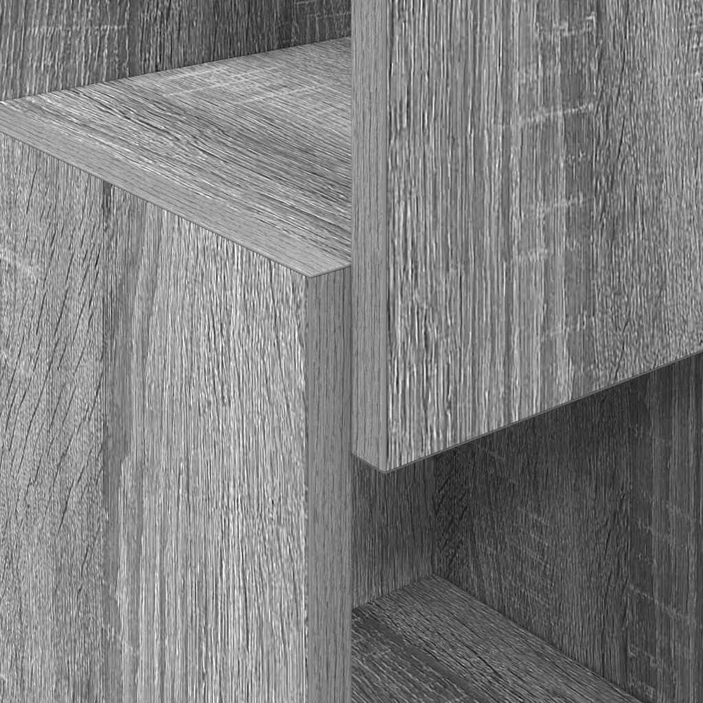 Sarokszekrény Szürke Sonoma 25,5x25x80cm Faanyag