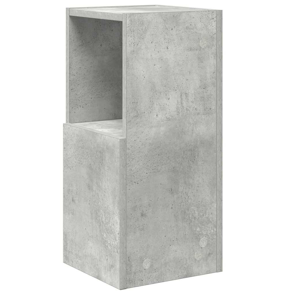 Sarokszekrény Beton Szürke 25,5x25x55cm Faanyag