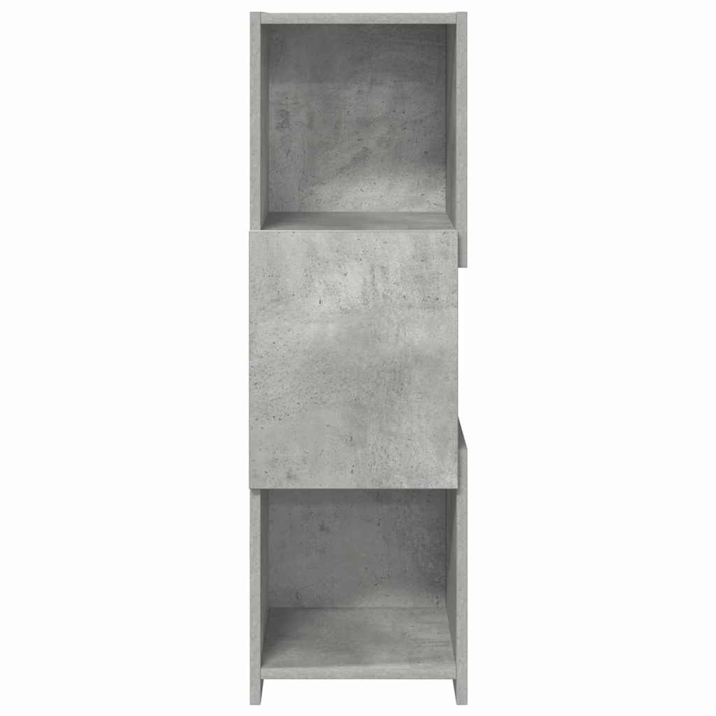 Sarokszekrény Beton Szürke 30,5x30x95cm Faanyag