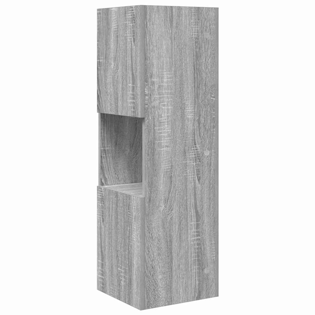 Sarokszekrény Szürke Sonoma 30,5x30x95cm Faanyag