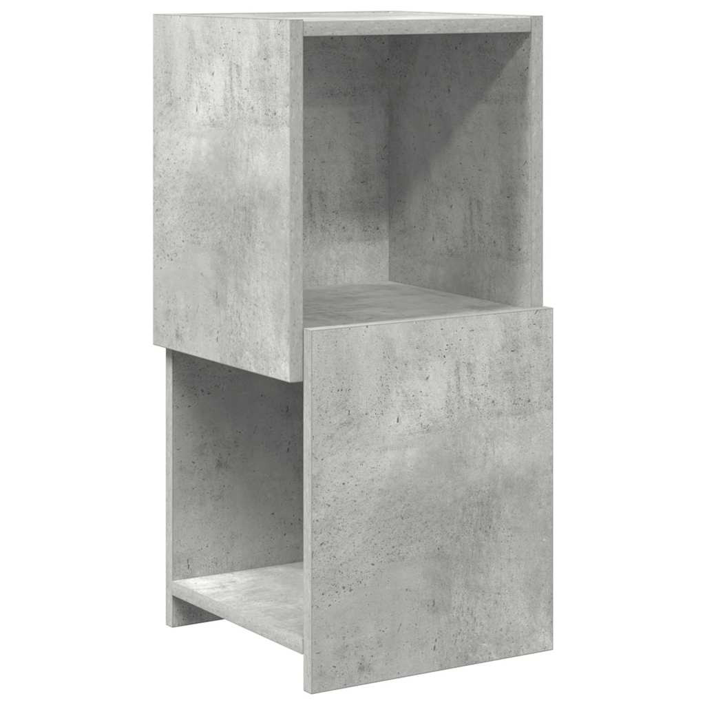 Sarokszekrény Beton Szürke 30,5x30x65cm Faanyag