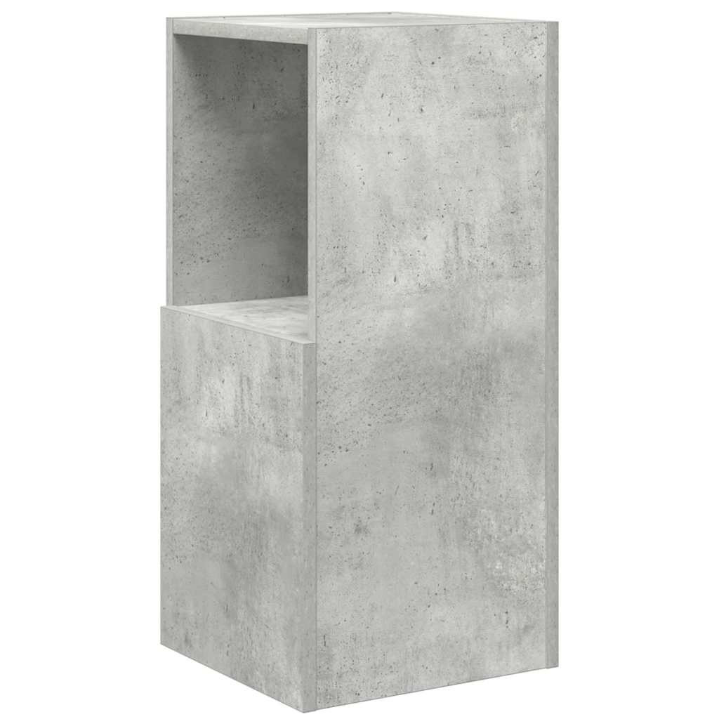 Sarokszekrény Beton Szürke 30,5x30x65cm Faanyag