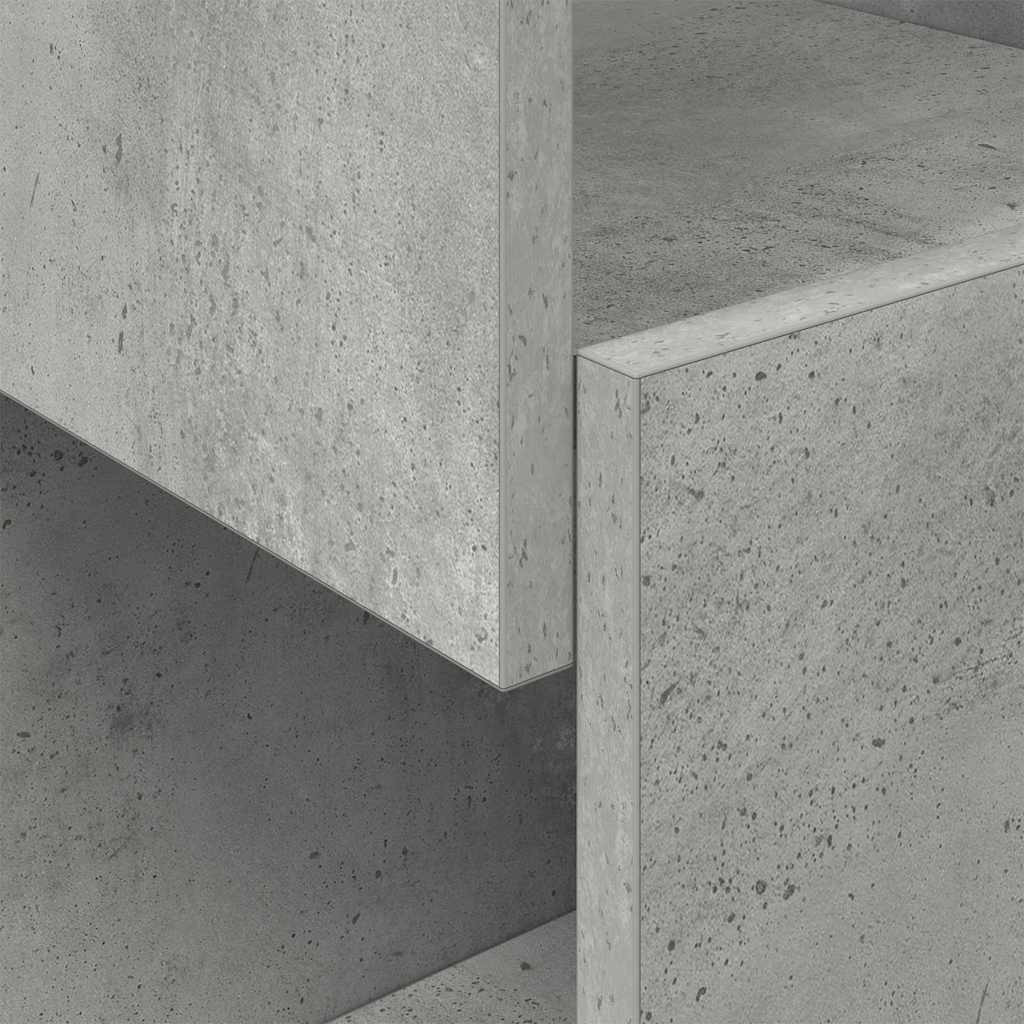 Sarokszekrény Beton Szürke 30,5x30x65cm Faanyag