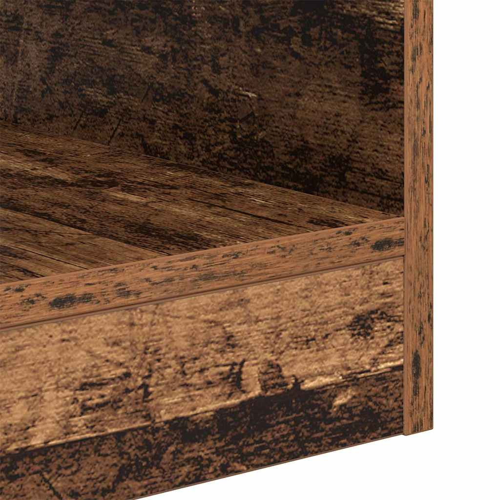 vidaXL Végasztal 2 pcs Öreg fa 30,5 x 30 x 45 cm Faanyag
