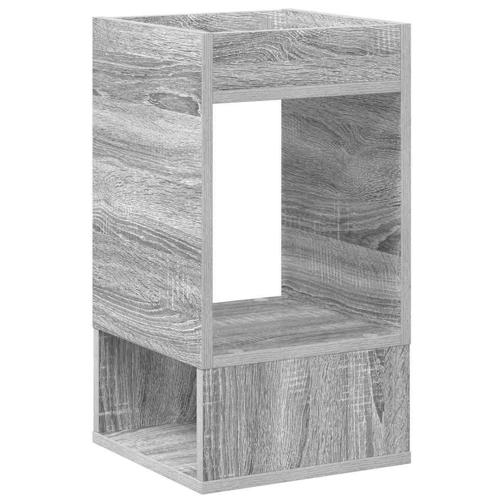 vidaXL Végasztal Szürke Sonoma 30 x 30 x 56 cm Faanyag