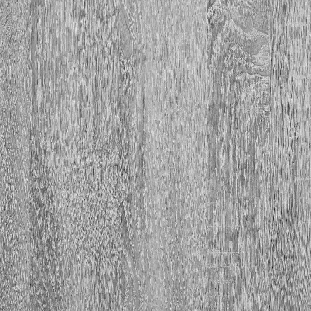 vidaXL Végasztal Szürke Sonoma 30 x 30 x 56 cm Faanyag