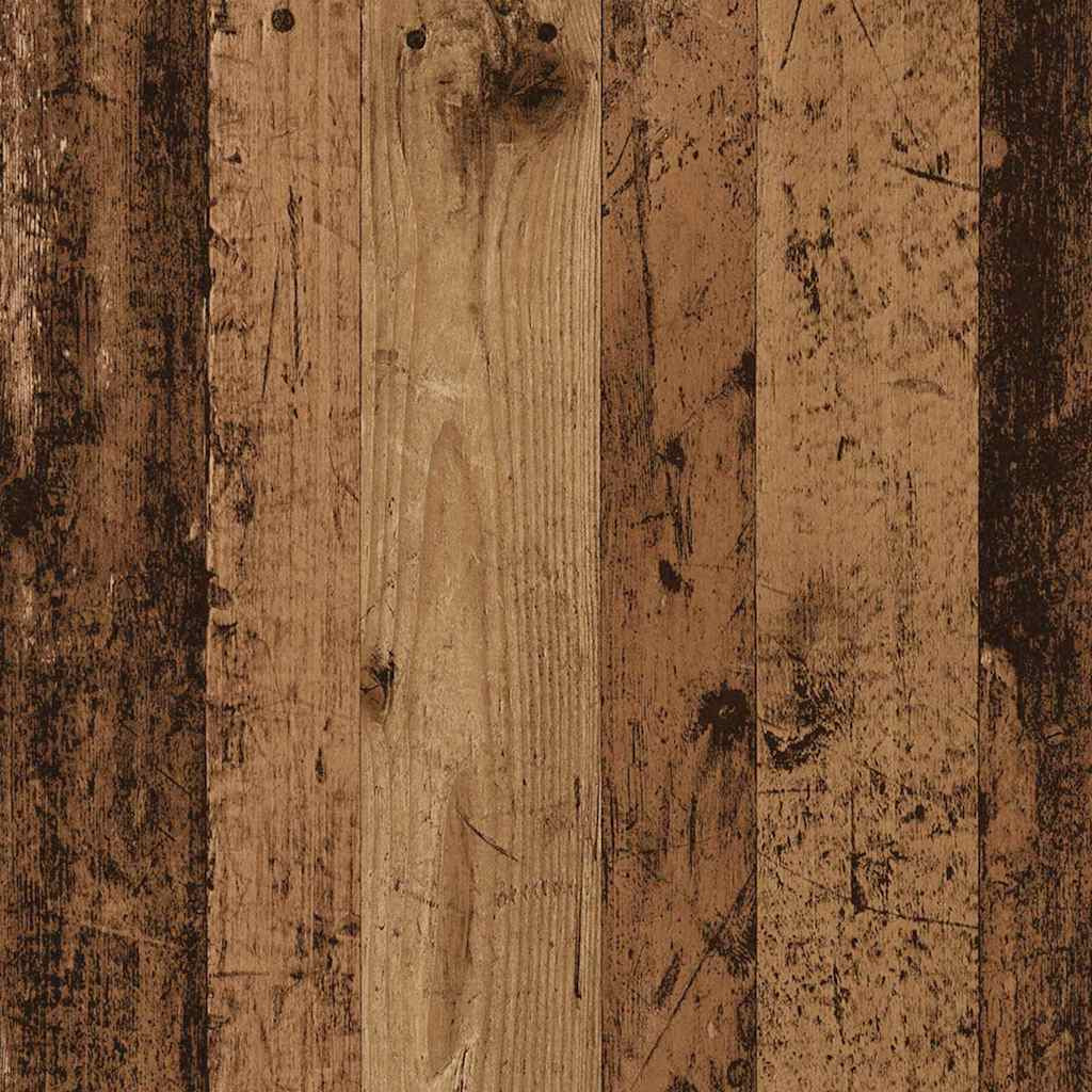 vidaXL Végasztal Öreg fa 30 x 30 x 56 cm Faanyag