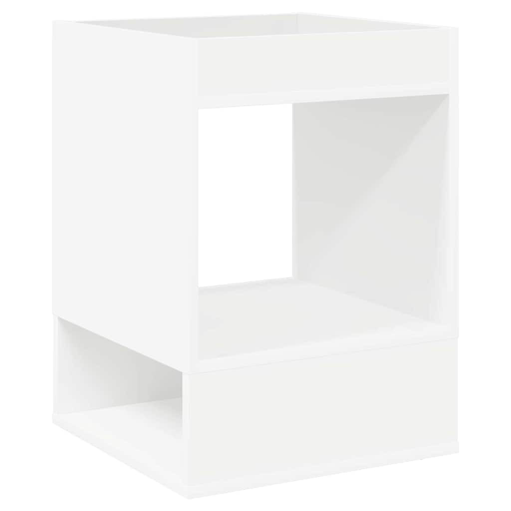 vidaXL Végasztal 2 pcs Fehér 40 x 40 x 56 cm Faanyag