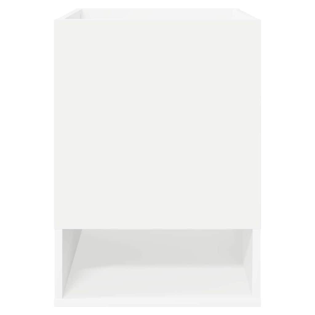 vidaXL Végasztal 2 pcs Fehér 40 x 40 x 56 cm Faanyag