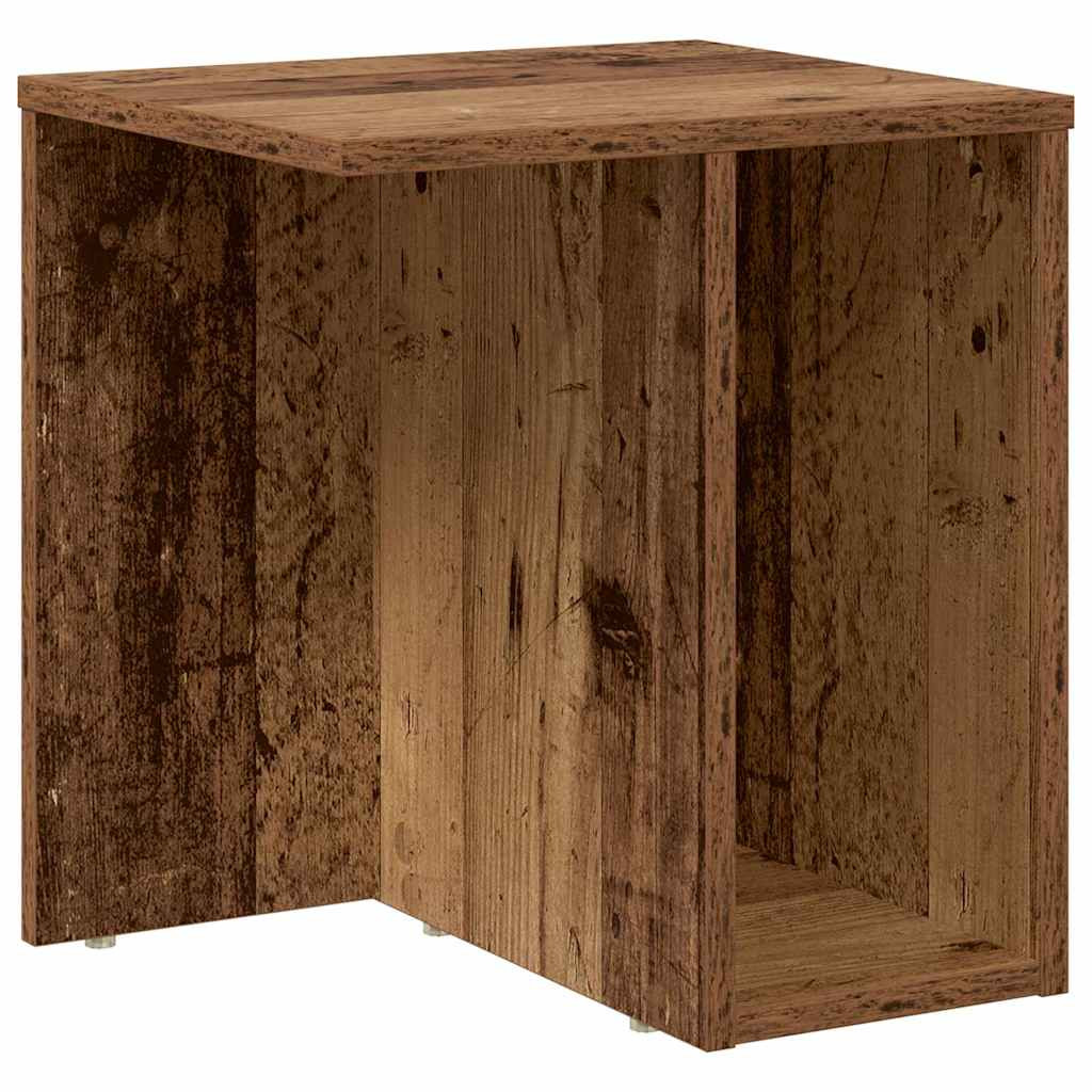 vidaXL Végasztal 2 pcs Öreg fa 37 x 32 x 40 cm Faanyag