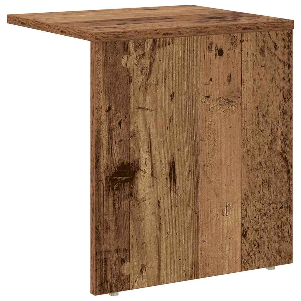 vidaXL Végasztal 2 pcs Öreg fa 37 x 32 x 40 cm Faanyag