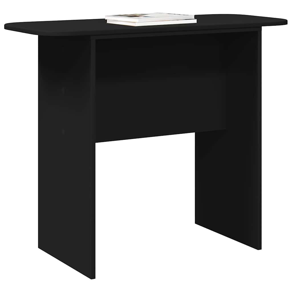 vidaXL Konzolasztal Fekete 93 x 40 x 75 cm Faanyag