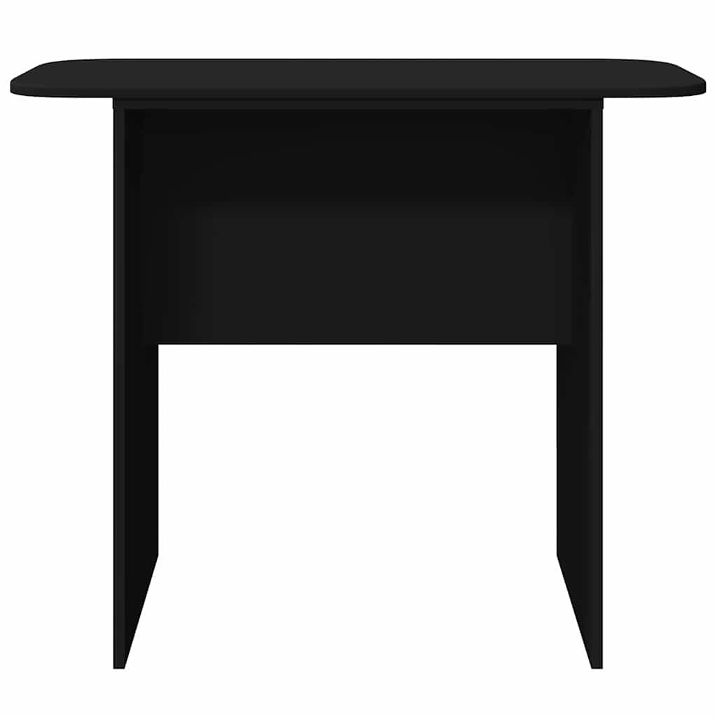 vidaXL Konzolasztal Fekete 93 x 40 x 75 cm Faanyag